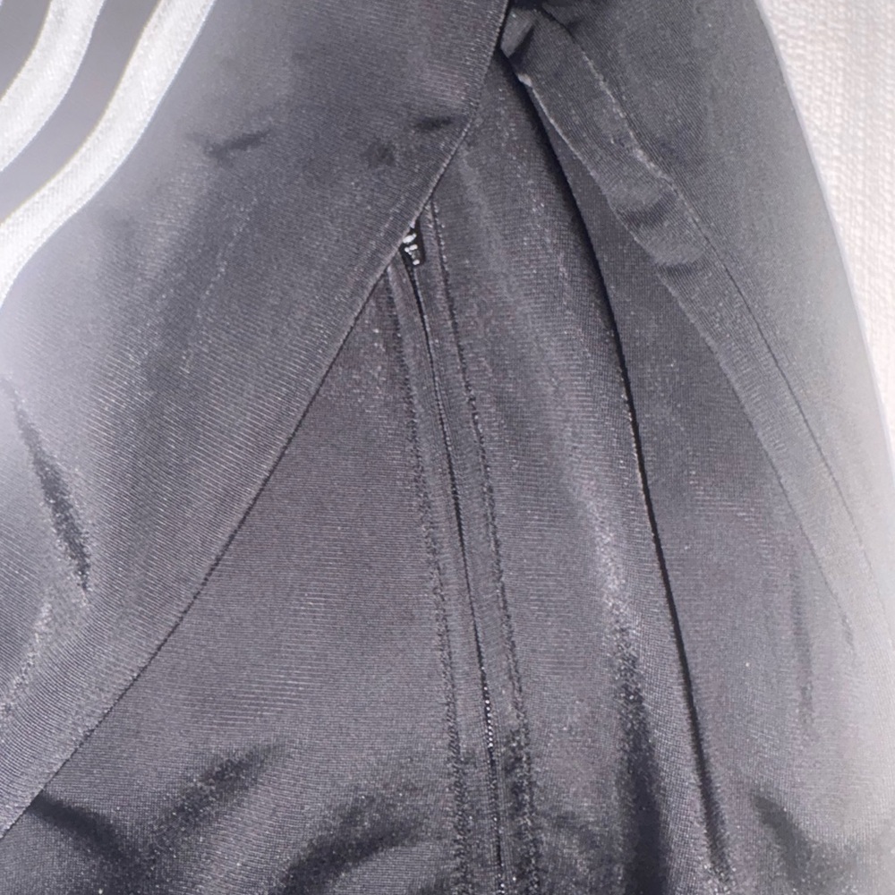 adidas Black Track Jacket with White Stripes and Red Beastie Boys logo Mens xl - Picture 7 of 8